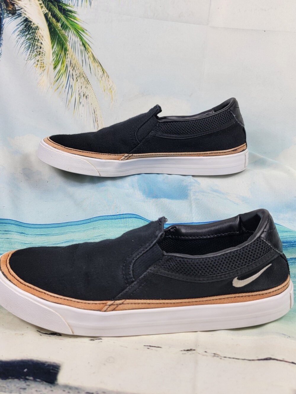 Nike Court Legacy Slip-On Sneakers Womens 9 - Picture 4 of 9